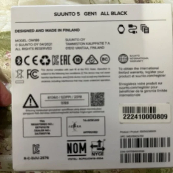 Suunto 5 GPS watch (Men’s)